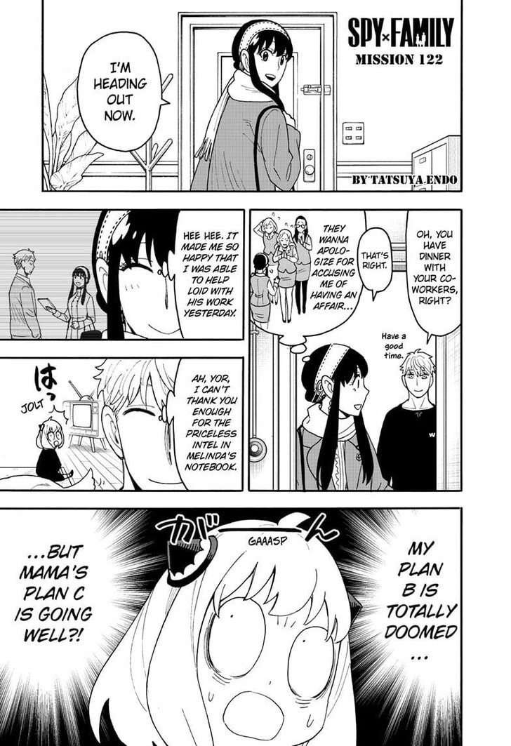 Spy X Family Chapter 122 page 1