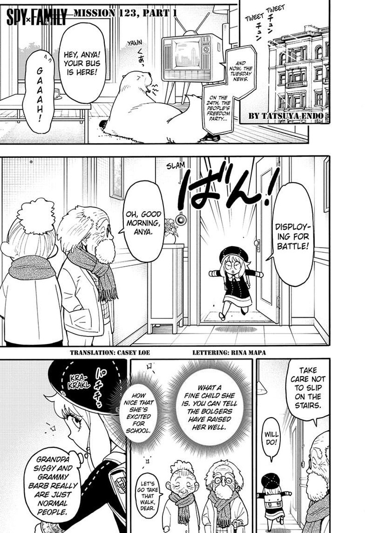 Spy X Family Chapter 123 page 2