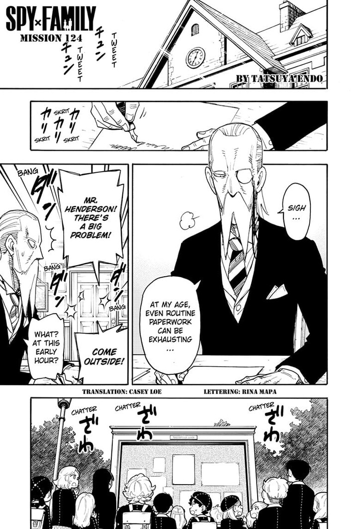 Spy X Family Chapter 124 page 1
