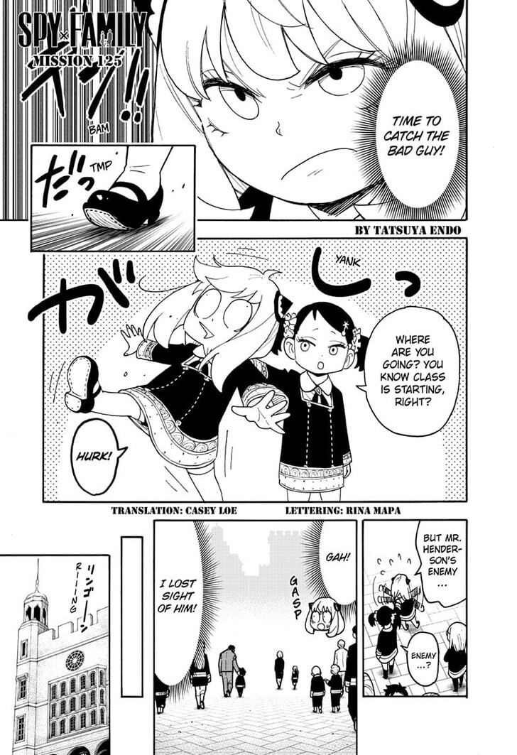 Spy X Family Chapter 125 page 1