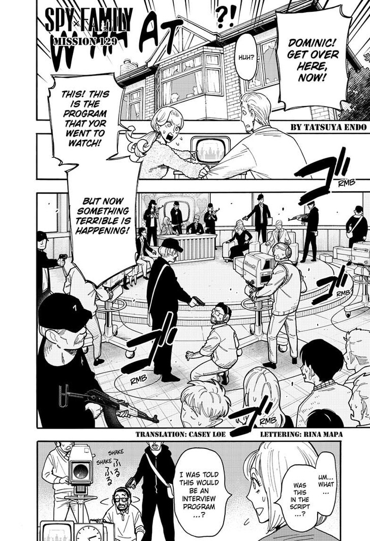 Spy X Family Chapter 129 page 2