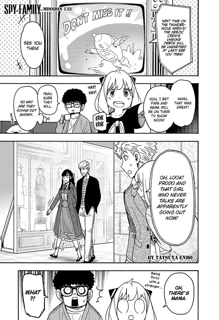 Spy X Family Chapter 132 page 1