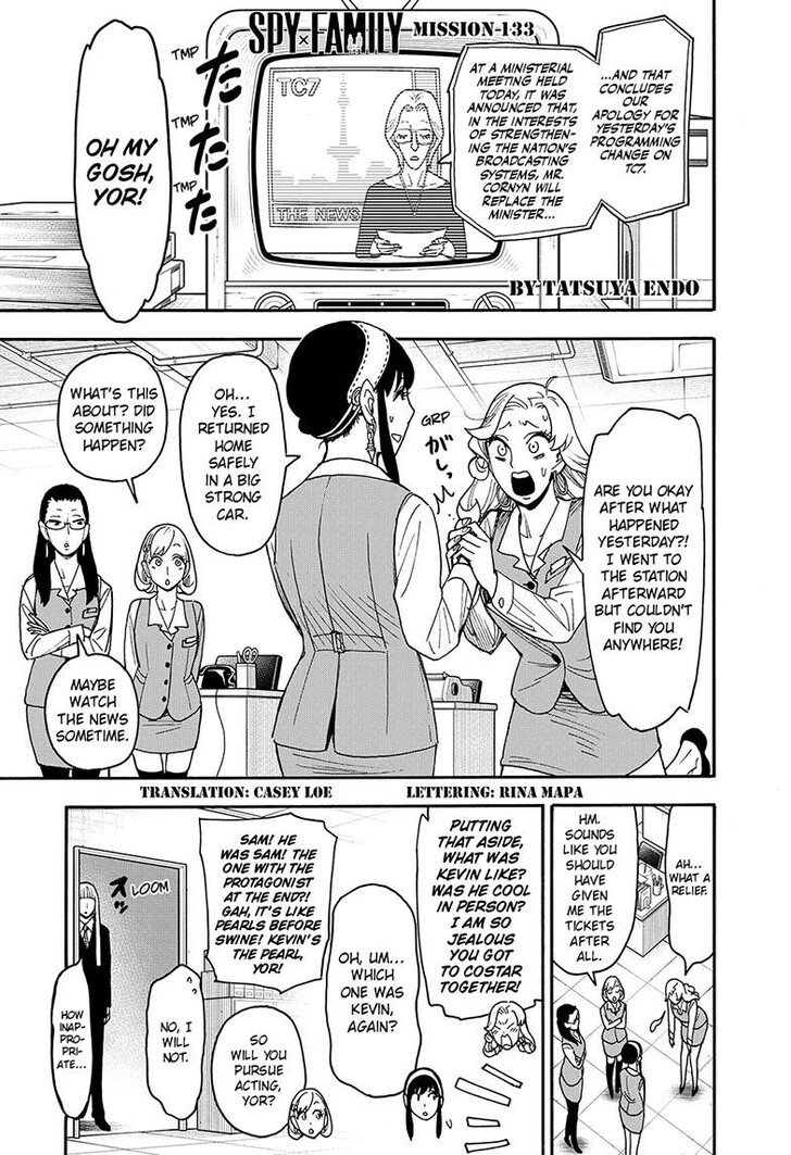 Spy X Family Chapter 133 page 2