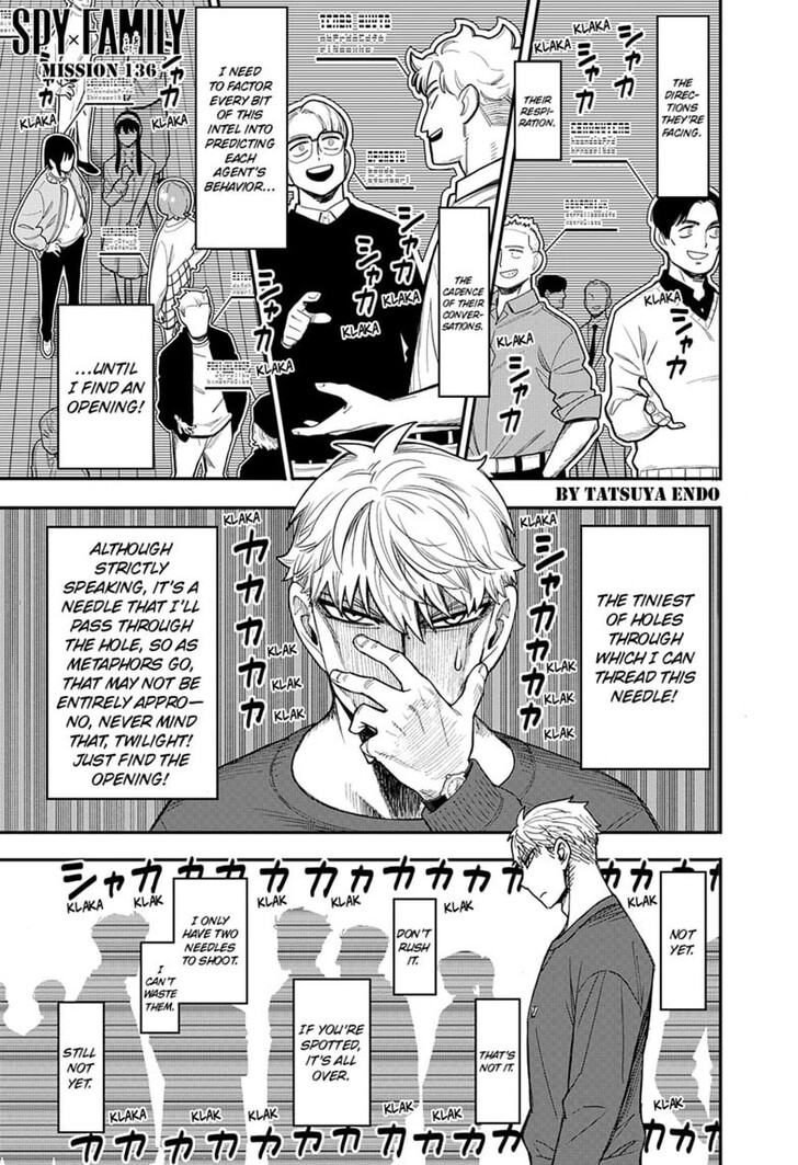 Spy X Family Chapter 136 page 1