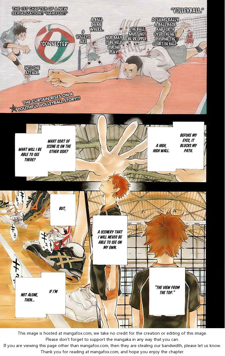 Haikyuu!! Vol.01 Chapter 001 page 4