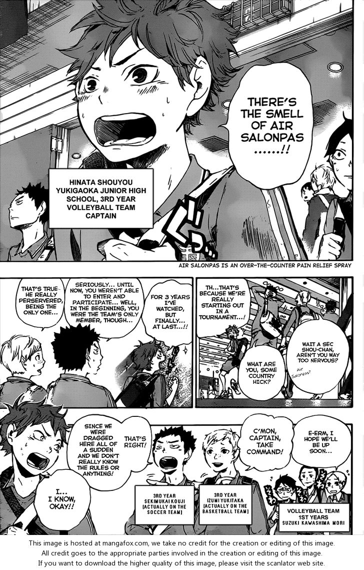 Haikyuu!! Vol.01 Chapter 001 page 8