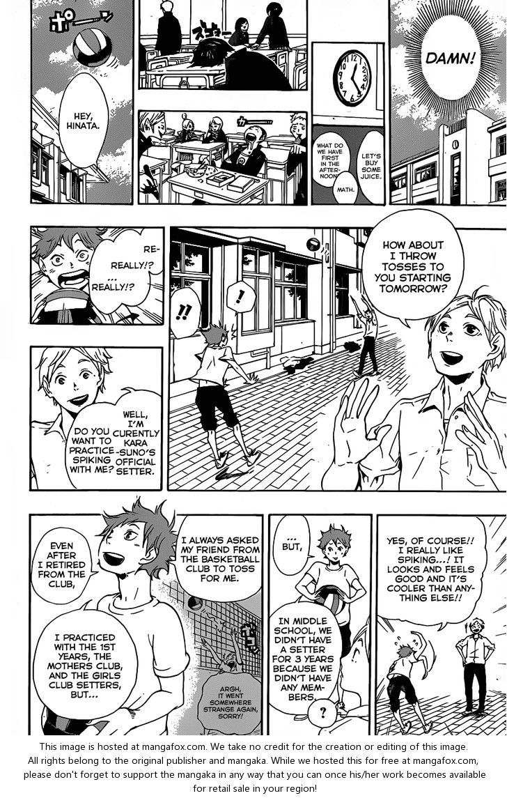Haikyuu!! Vol.01 Chapter 004 page 9