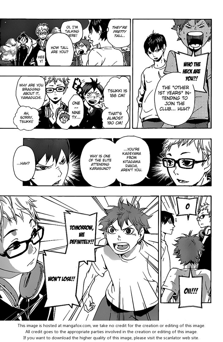Haikyuu!! Vol.01 Chapter 005 page 12