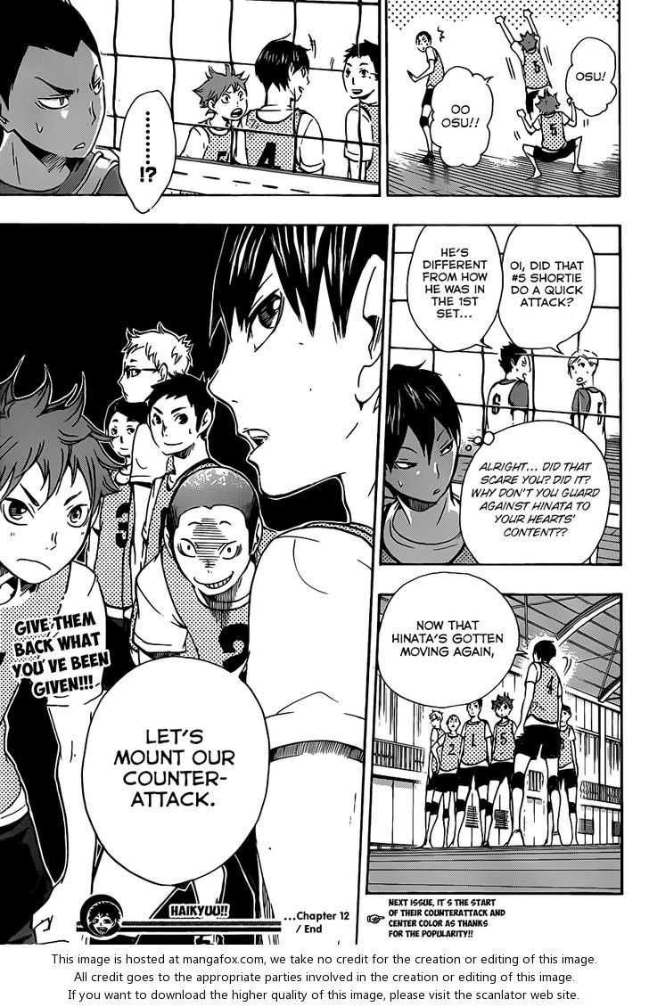 Haikyuu!! Vol.02 Chapter 012 page 21