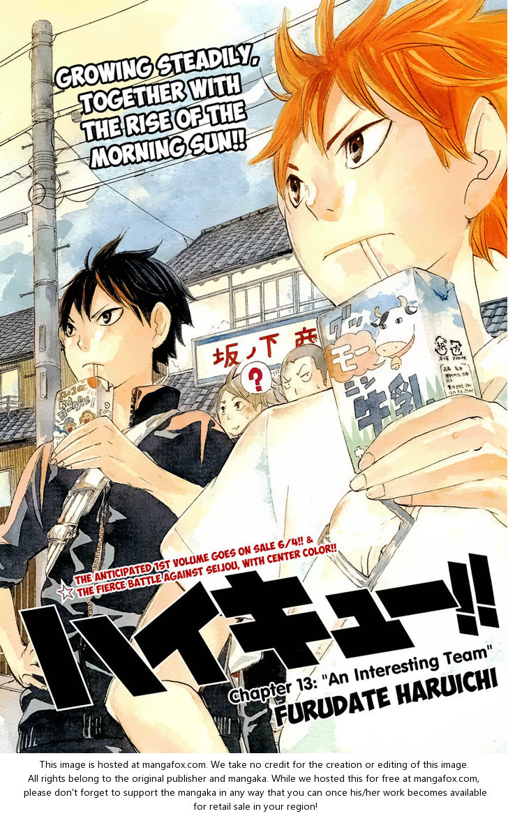 Haikyuu!! Vol.02 Chapter 013 page 3