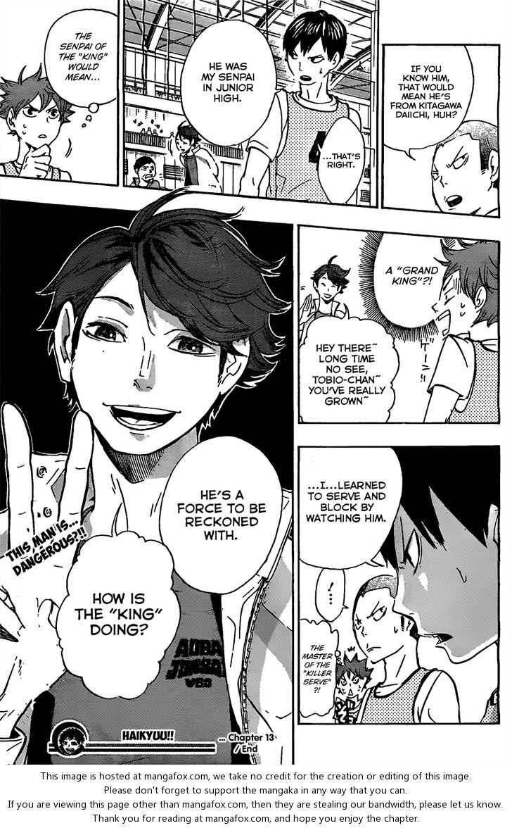 Haikyuu!! Vol.02 Chapter 013 page 22