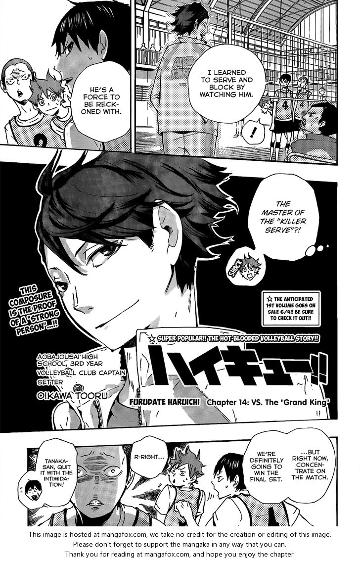 Haikyuu!! Vol.02 Chapter 014 page 3