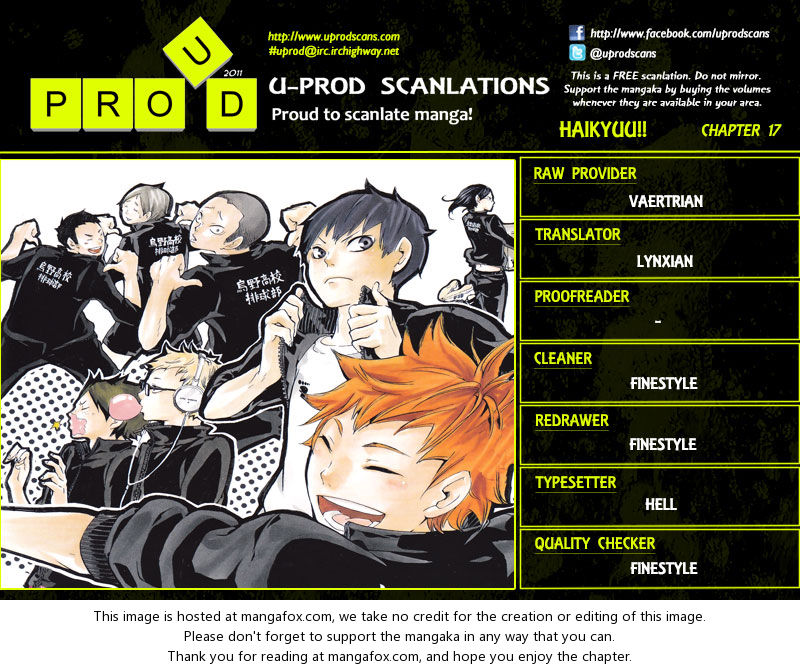 Haikyuu!! Vol.03 Chapter 017 page 2