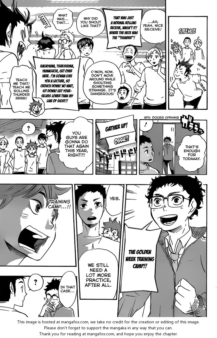 Haikyuu!! Vol.03 Chapter 018 page 10
