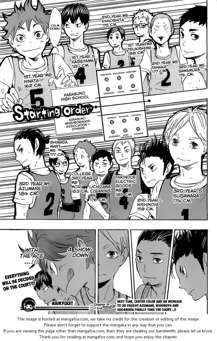 Haikyuu!! Vol.03 Chapter 019 page 21