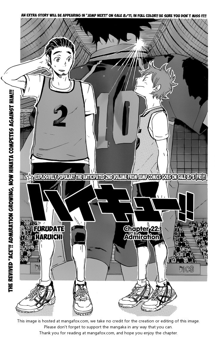 Haikyuu!! Vol.03 Chapter 022 page 3
