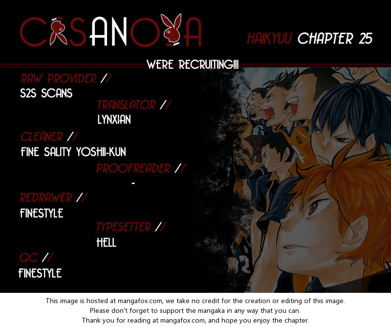 Haikyuu!! Vol.03 Chapter 025 page 1