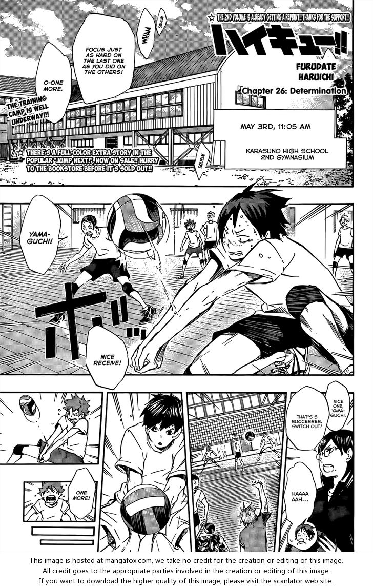 Haikyuu!! Vol.04 Chapter 026 page 2