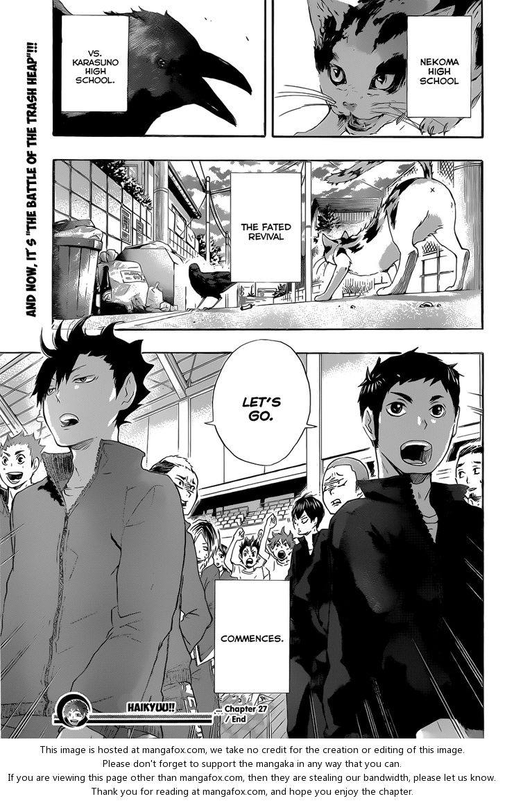 Haikyuu!! Vol.04 Chapter 027 page 24