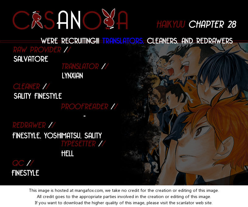 Haikyuu!! Vol.04 Chapter 028 page 2