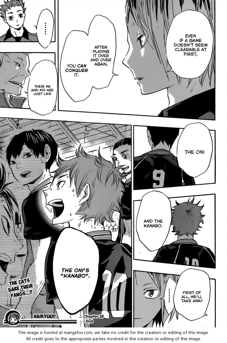 Haikyuu!! Vol.04 Chapter 028 page 21