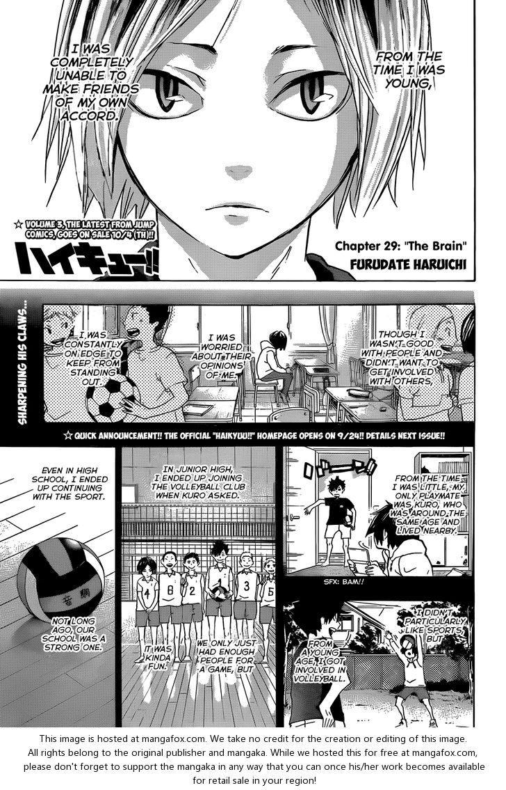 Haikyuu!! Vol.04 Chapter 029 page 3
