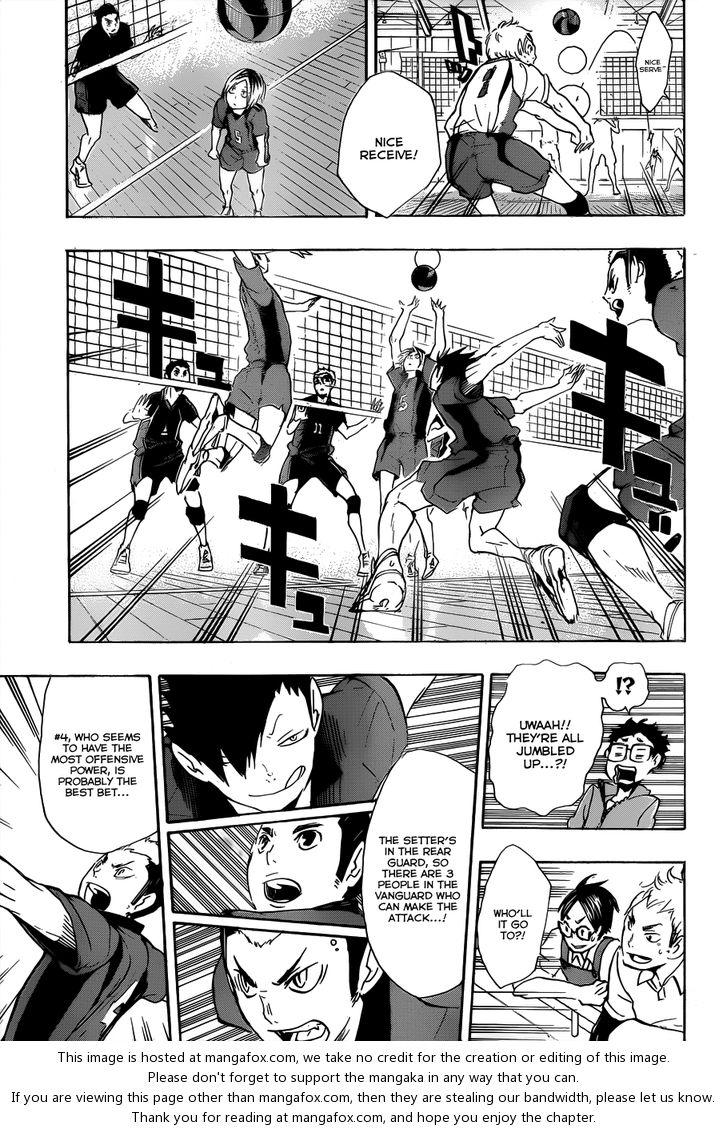 Haikyuu!! Vol.04 Chapter 032 page 10