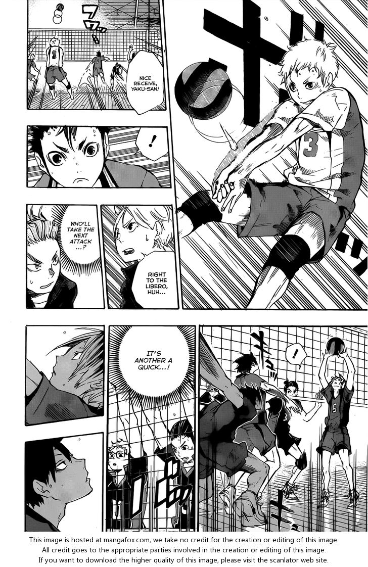 Haikyuu!! Vol.04 Chapter 032 page 15