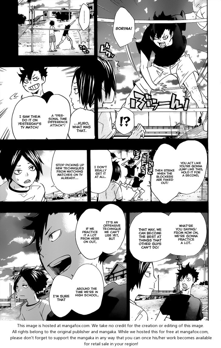 Haikyuu!! Vol.04 Chapter 032 page 16