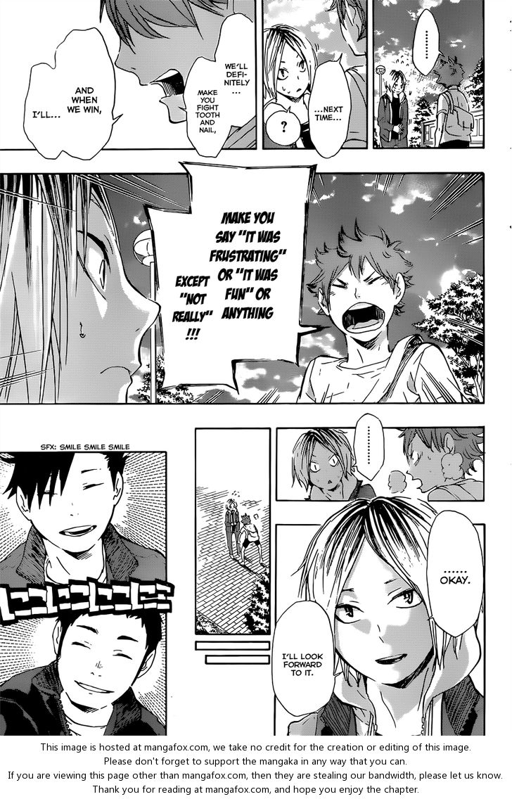 Haikyuu!! Vol.04 Chapter 034 page 18