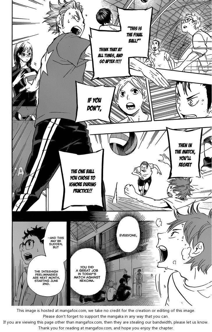 Haikyuu!! Vol.05 Chapter 035 page 7