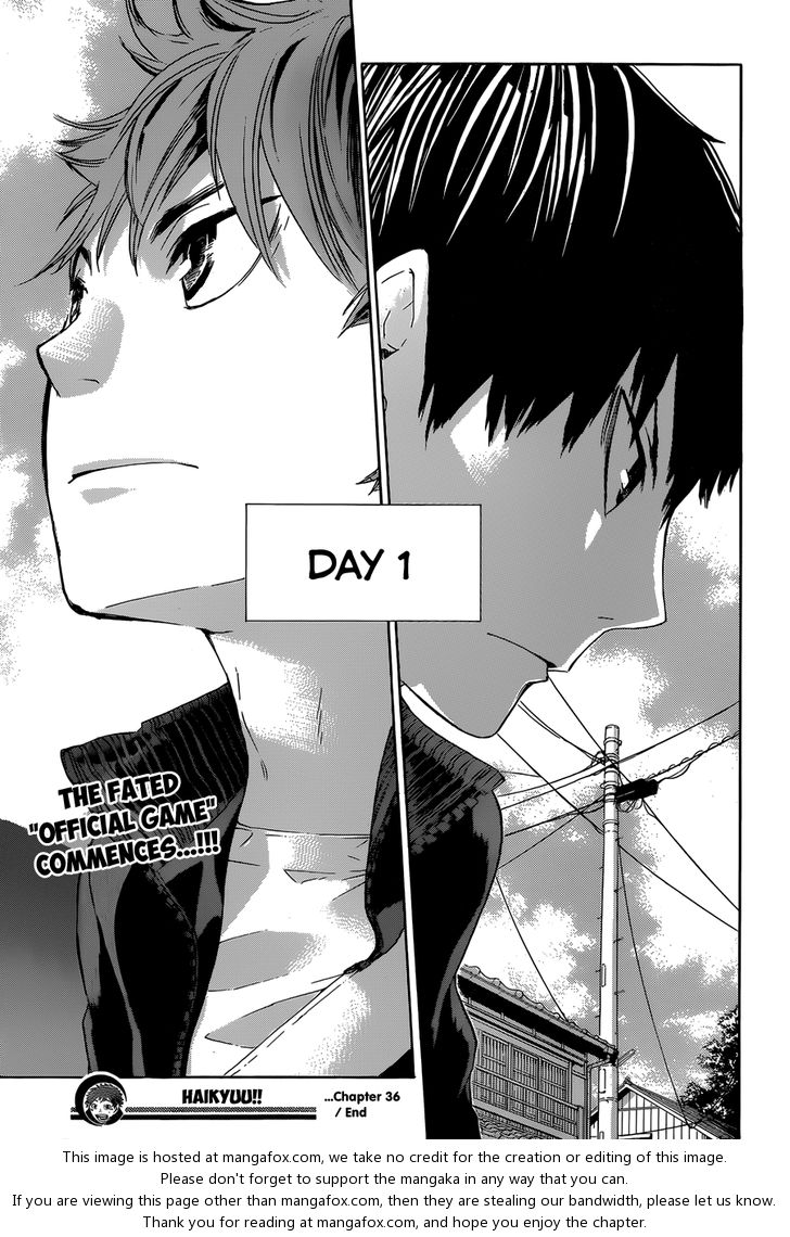 Haikyuu!! Vol.05 Chapter 036 page 22