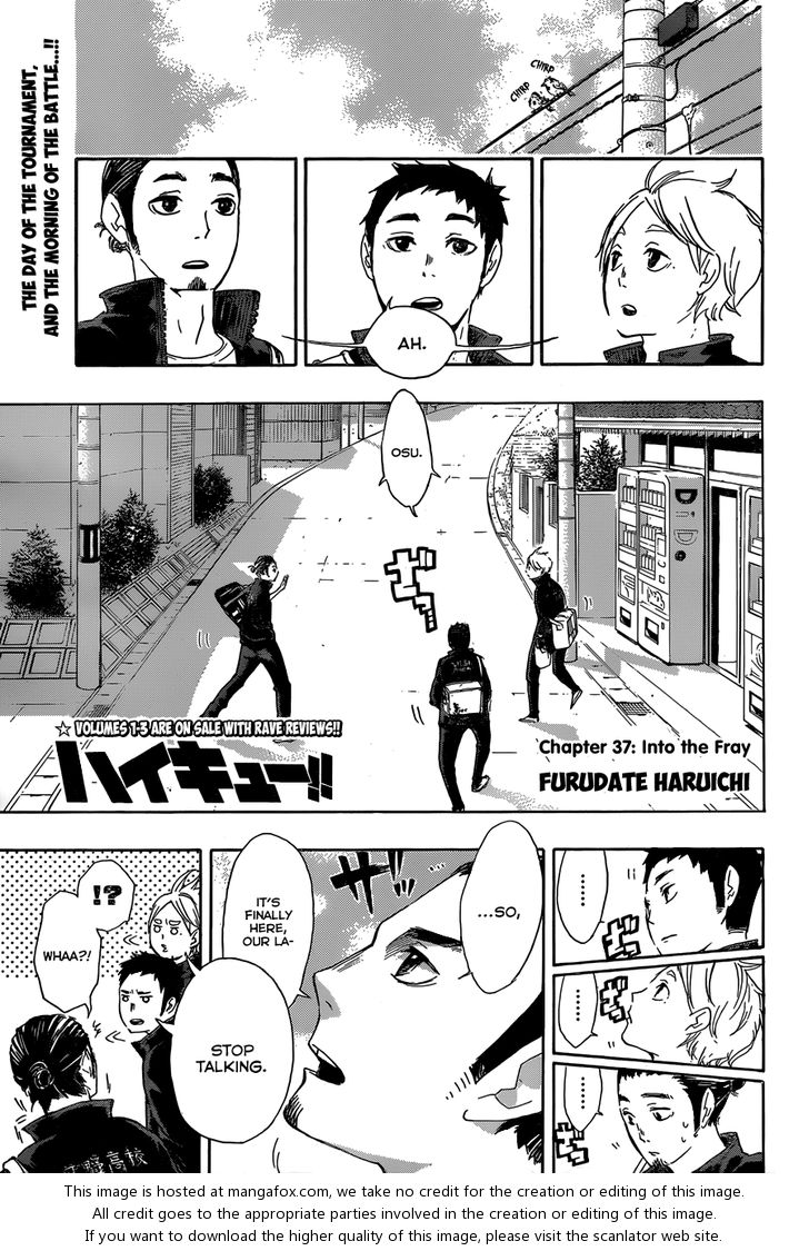 Haikyuu!! Vol.05 Chapter 037 page 3