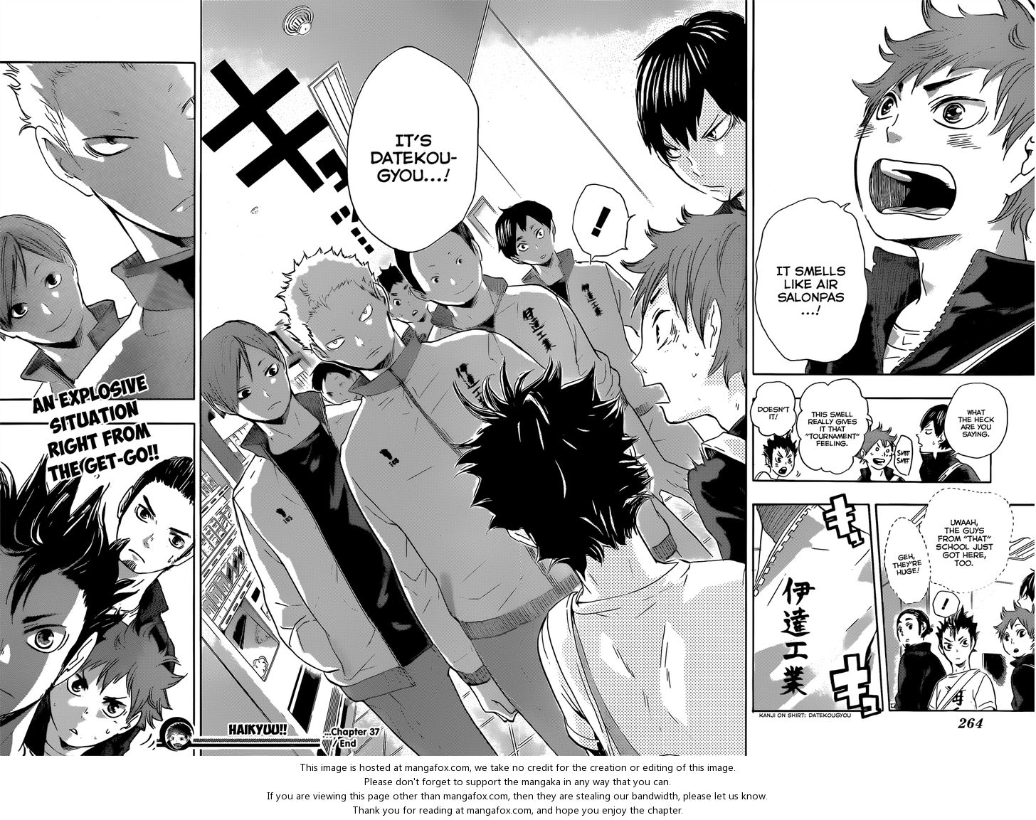 Haikyuu!! Vol.05 Chapter 037 page 19