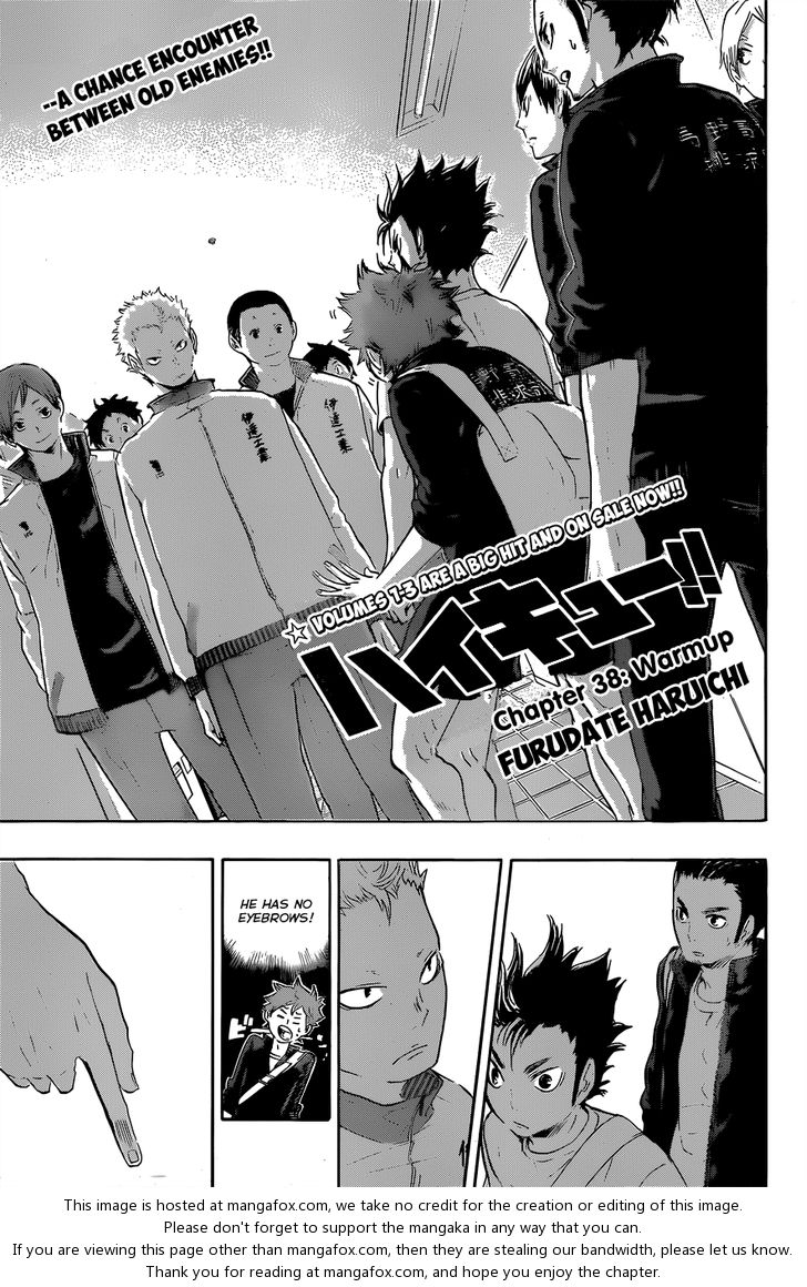 Haikyuu!! Vol.05 Chapter 038 page 3