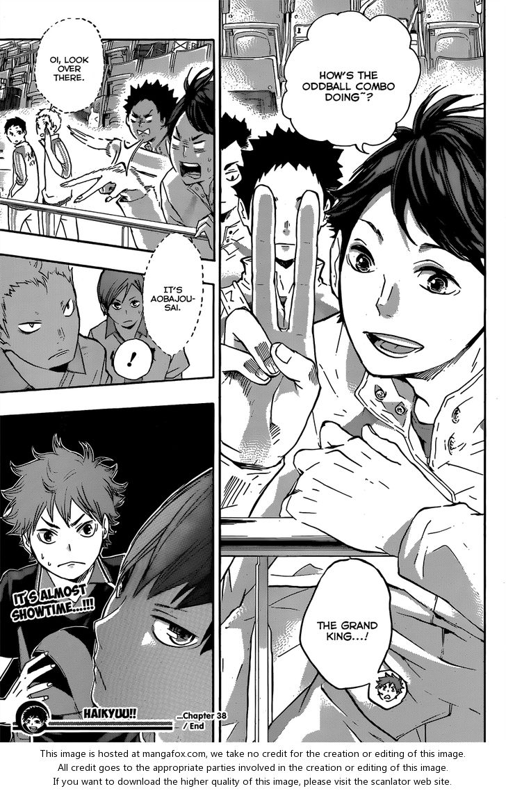 Haikyuu!! Vol.05 Chapter 038 page 20