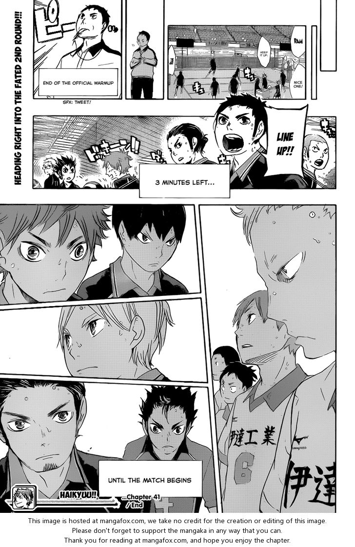 Haikyuu!! Vol.05 Chapter 041 page 22
