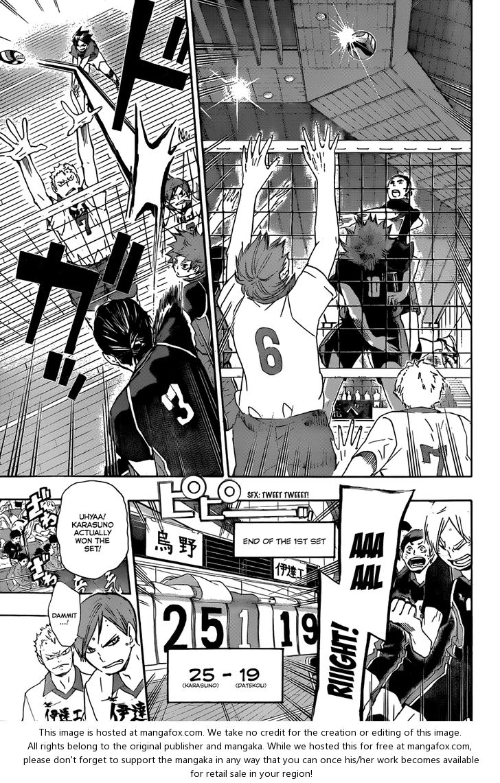 Haikyuu!! Vol.06 Chapter 045 page 8