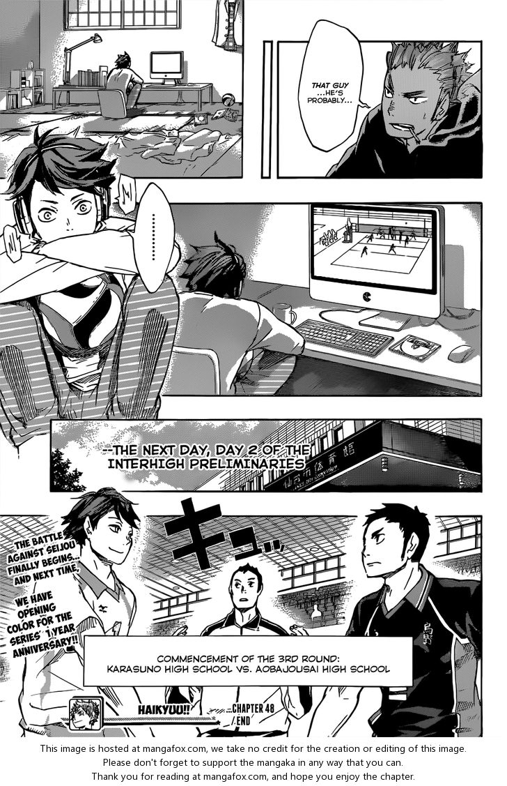 Haikyuu!! Vol.06 Chapter 048 page 21