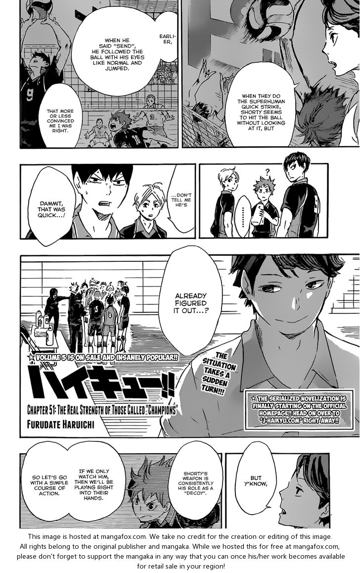 Haikyuu!! Vol.06 Chapter 051 page 3