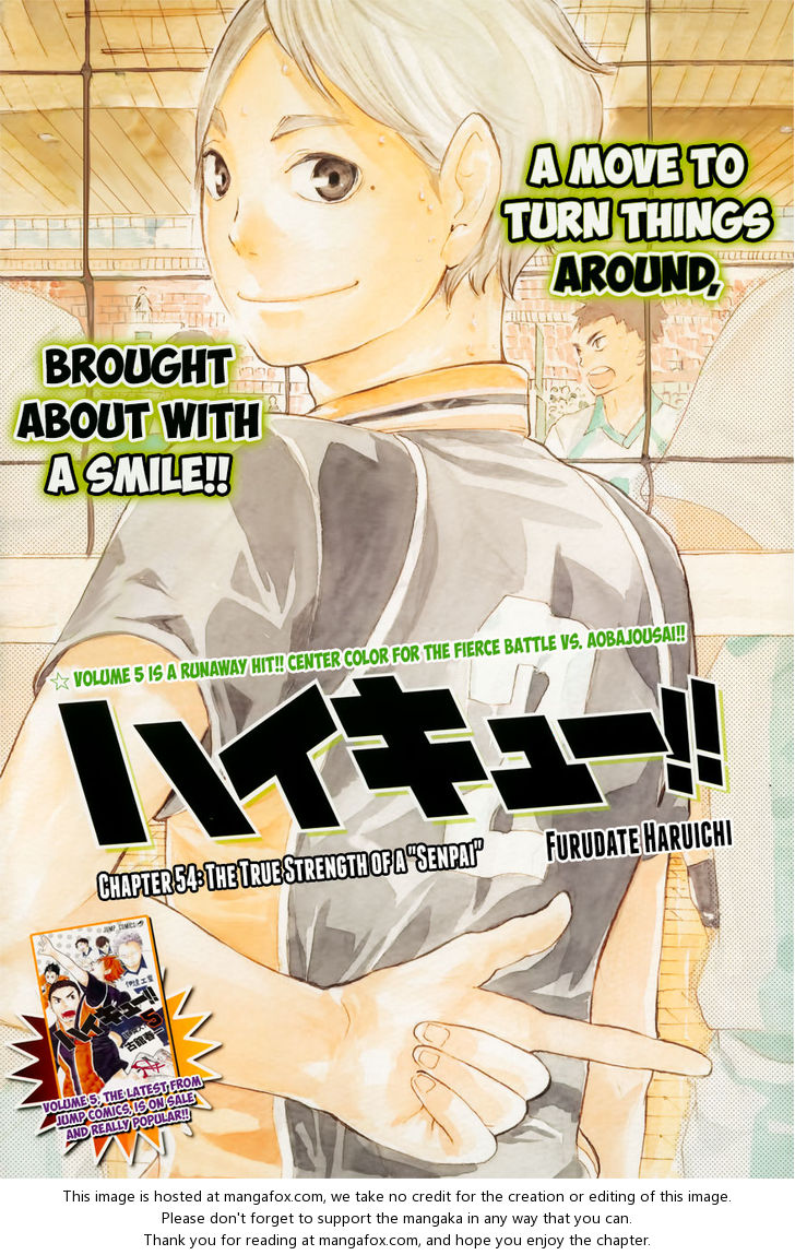 Haikyuu!! Vol.07 Chapter 054 page 1