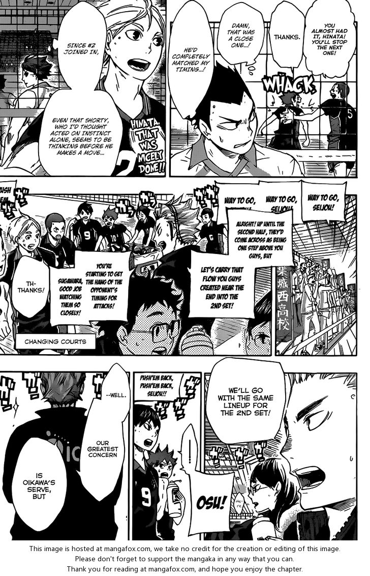 Haikyuu!! Vol.07 Chapter 055 page 15
