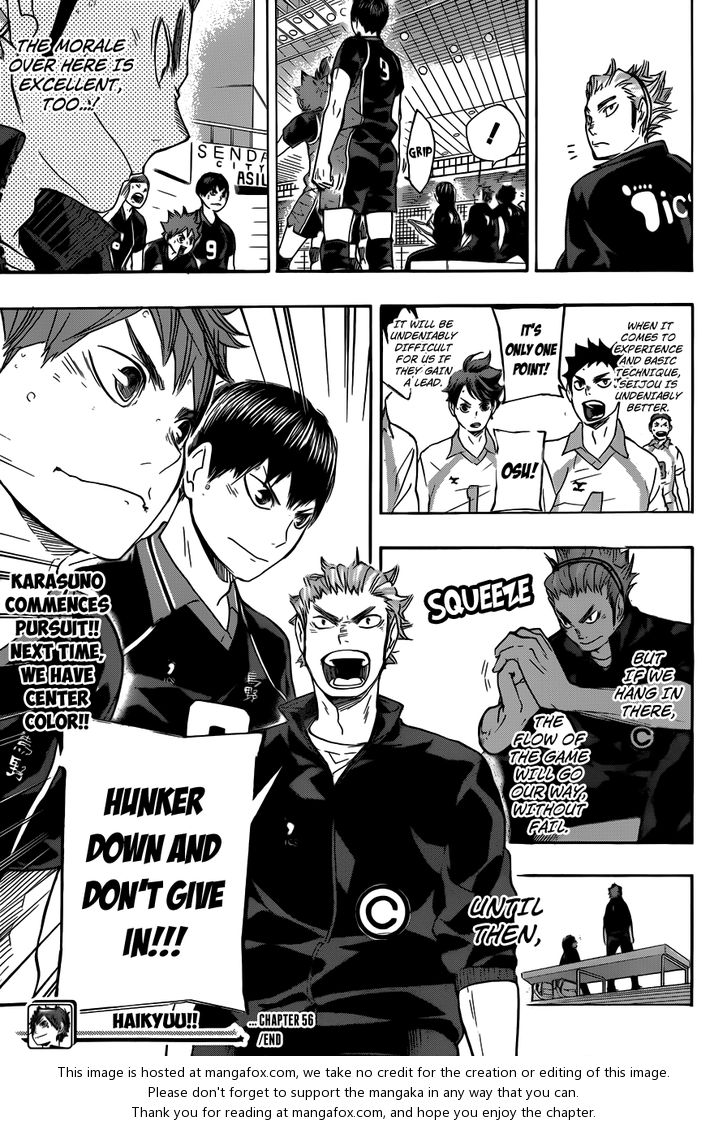 Haikyuu!! Vol.07 Chapter 056 page 19