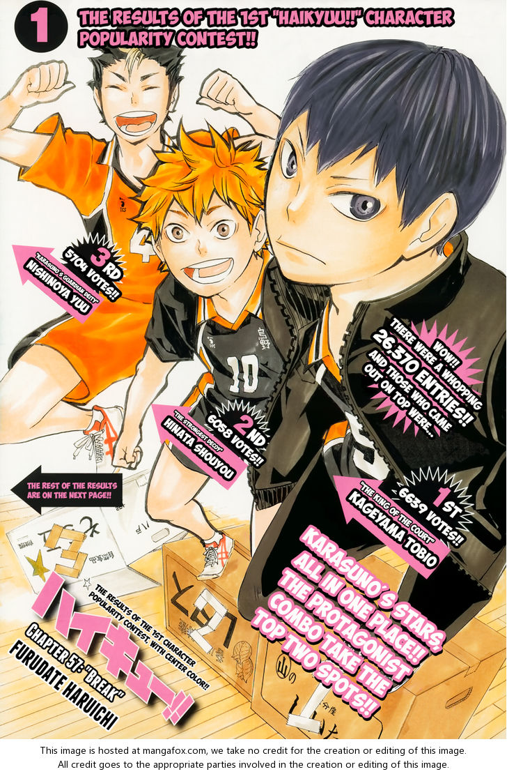 Haikyuu!! Vol.07 Chapter 057 page 3