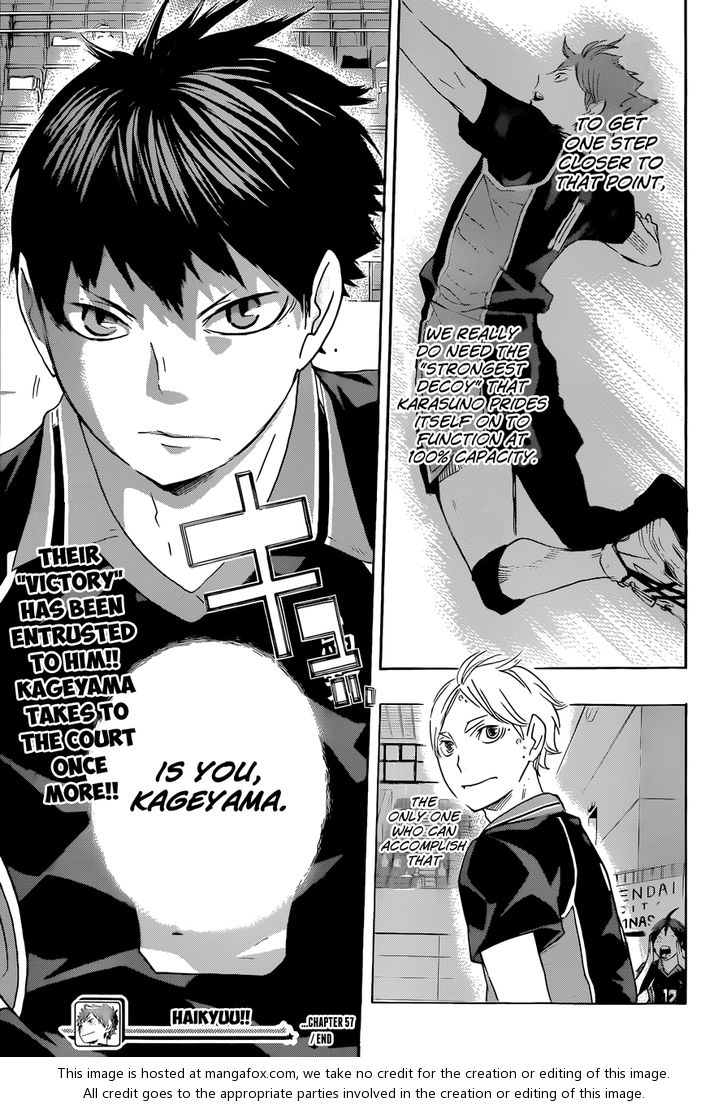 Haikyuu!! Vol.07 Chapter 057 page 20