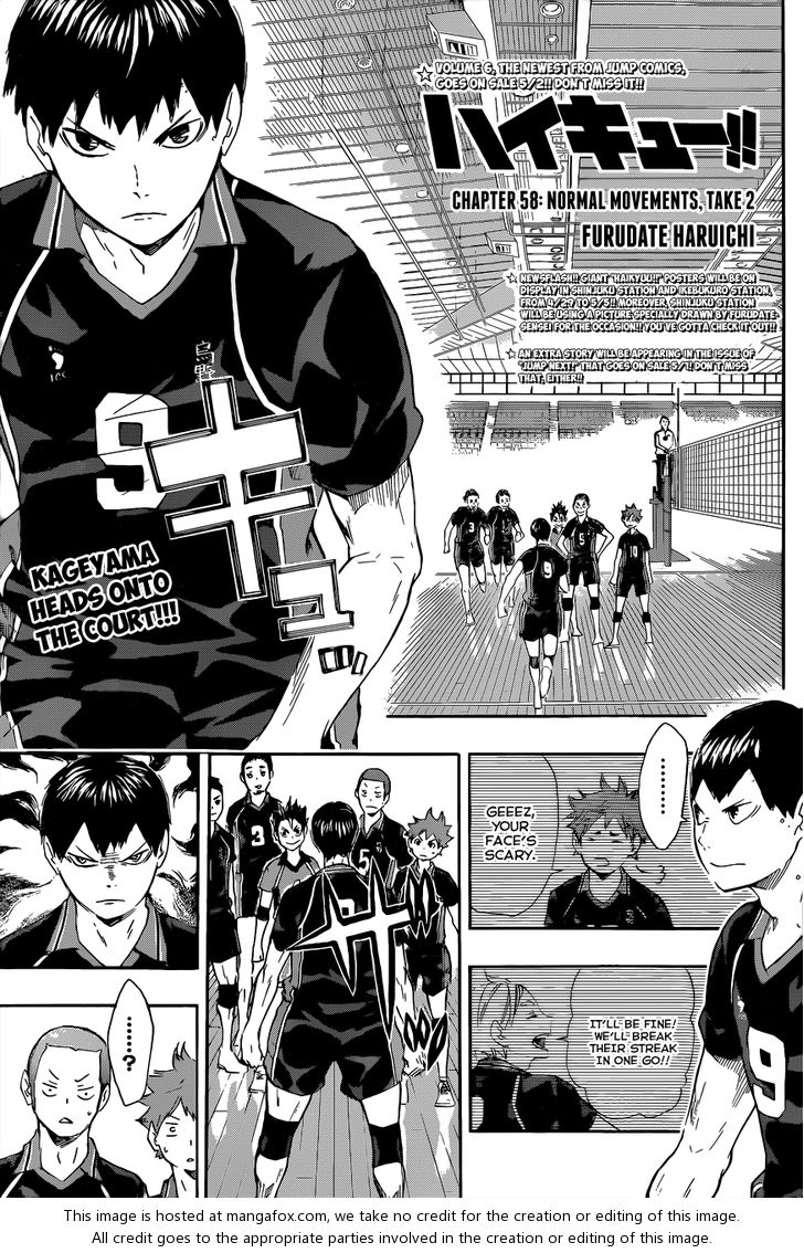 Haikyuu!! Vol.07 Chapter 058 page 4