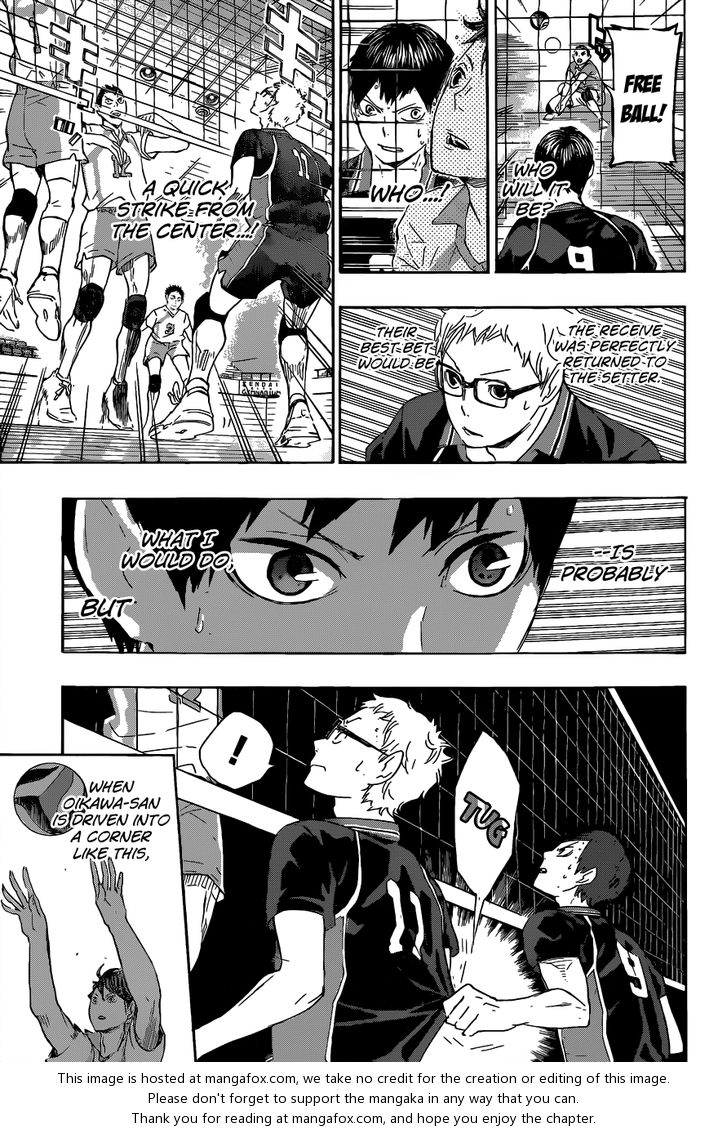 Haikyuu!! Vol.07 Chapter 060 page 15