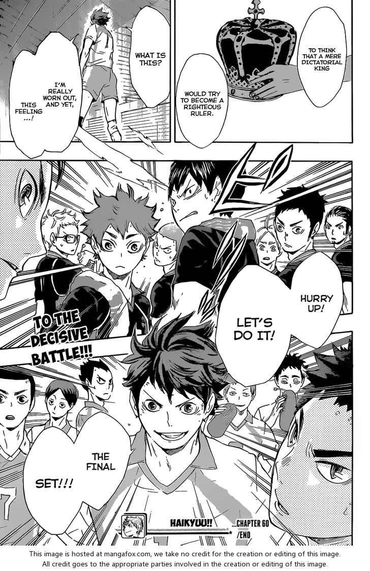 Haikyuu!! Vol.07 Chapter 060 page 18