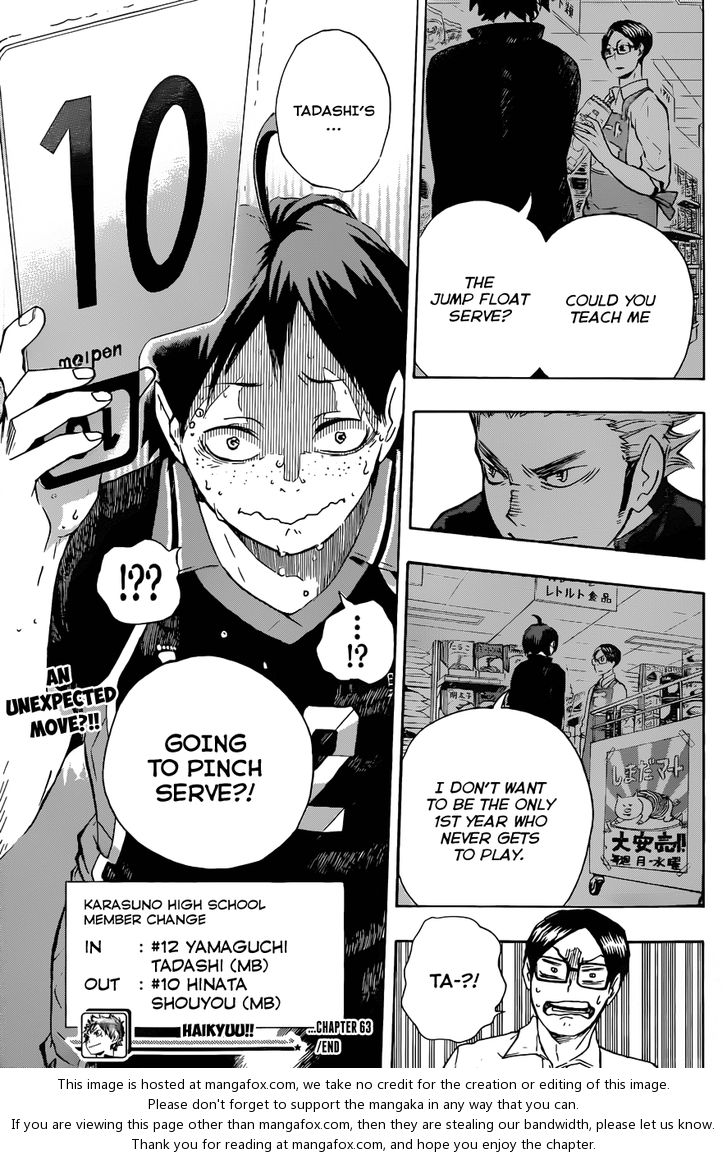 Haikyuu!! Vol.08 Chapter 063 page 21