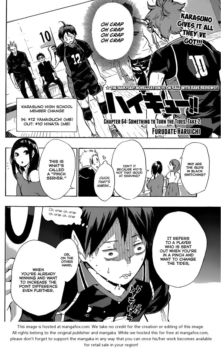 Haikyuu!! Vol.08 Chapter 064 page 3
